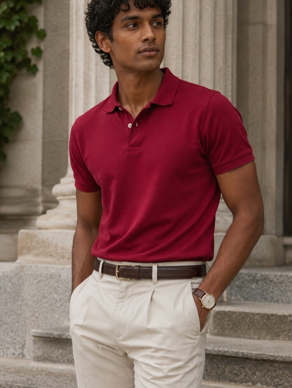 Club Room NWT Red Performance Polo Shirt M